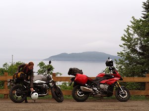 2017 BMW S 1000 XR Review on Algoma Loop with Kendall Wright
